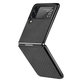 Θήκη Carbon για Samsung Z Flip 4, Μαύρο, Black, FixPremium