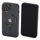 Θήκη Crystal s MagSafe για iPhone 13 & 14, Μαύρο, Black, FixPremium