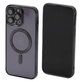 Θήκη Crystal s MagSafe για iPhone 13 Pro Max, Μαύρο, Black, FixPremium