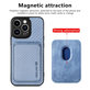 Θήκη Carbon s MagSafe Wallet για iPhone 13 Pro Max, Μαύρο, Black, FixPremium