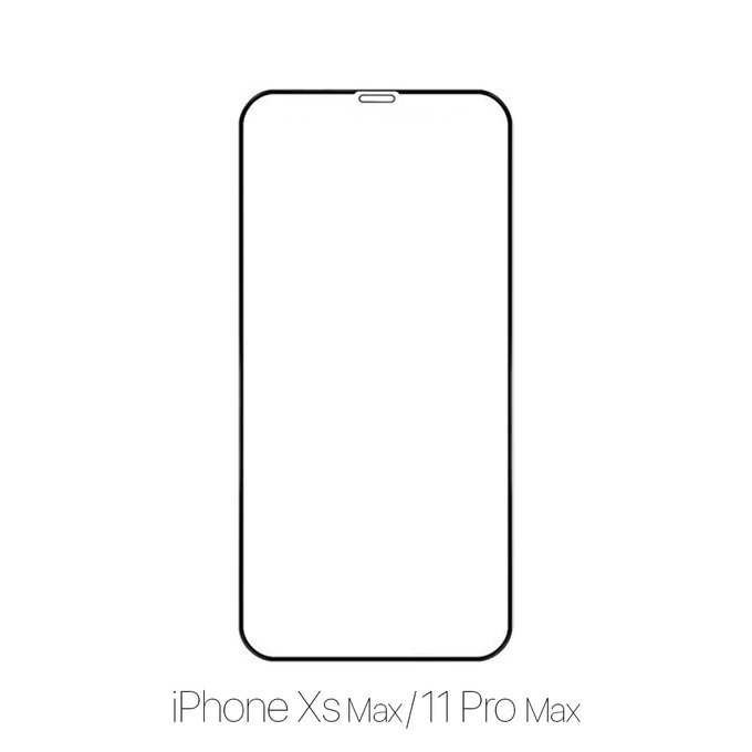FullCover Glass - Προστατευτικό Γυαλί για iPhone XS Max | 11 Pro Max | FixPremium