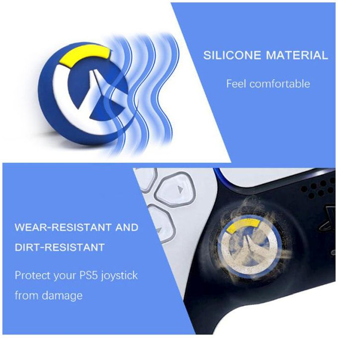 Καλύμματα Λαβής Controller PS4/PS5 Paws | Σετ 2τμχ | FixPremium