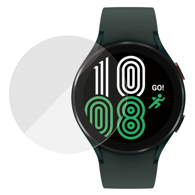 Σκληρυμένο γυαλί Flat Glass AB για Samsung Galaxy Watch4 44 mm, Διάφανο, PanzerGlass