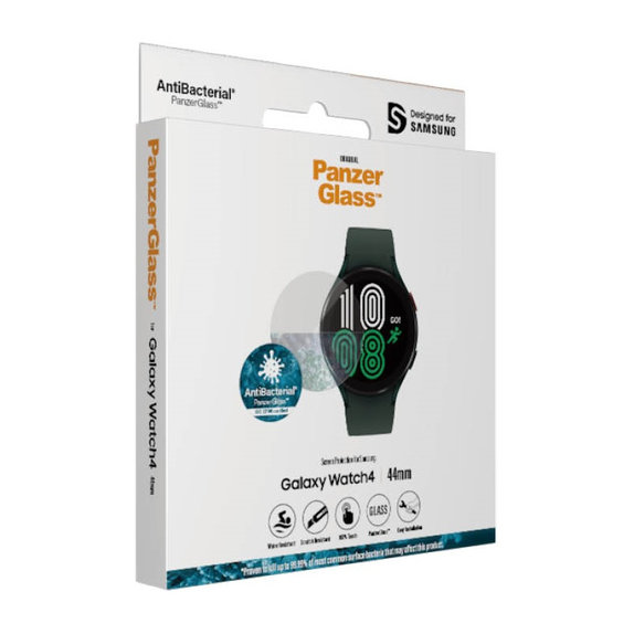 Σκληρυμένο γυαλί Flat Glass AB για Samsung Galaxy Watch4 44 mm, Διάφανο, PanzerGlass