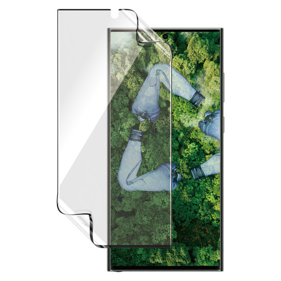 Υβριδικό γυαλί Matrix UWF AB FP wA για Samsung Galaxy S23 Ultra, Διάφανο, PanzerGlass