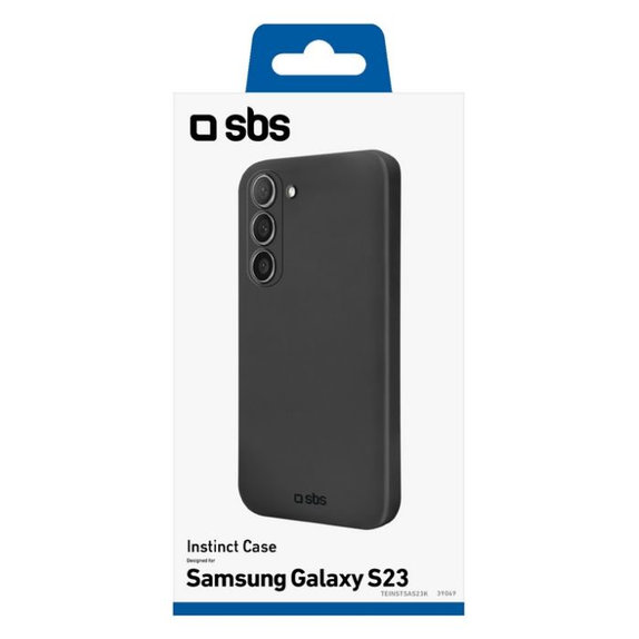 Θήκη Instinct για Samsung S23, Μαύρο, Black, SBS