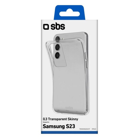 Θήκη Skinny για Samsung S23, Transparent, SBS