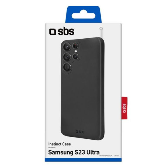 Θήκη Instinct για Samsung S23 Ultra, Μαύρο, Black, SBS