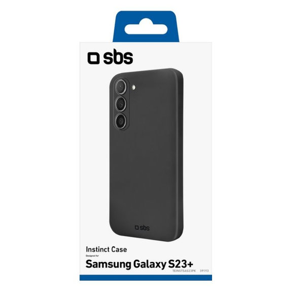 Θήκη Instinct για Samsung S23+, Μαύρο, Black, SBS