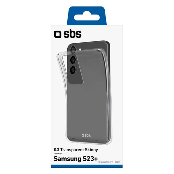 Θήκη Skinny για Samsung S23+, Transparent, SBS