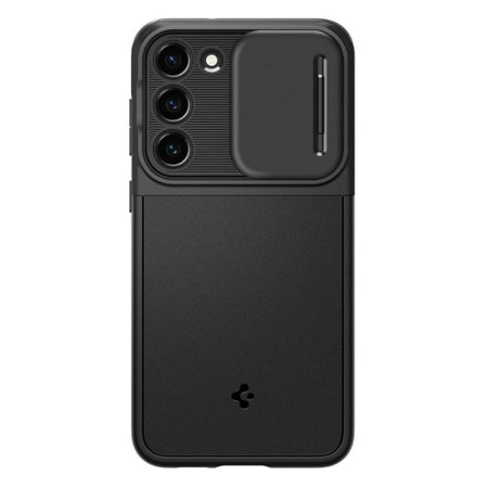 Θήκη Optik Armor για Samsung S23 | Μαύρο | Black | Spigen