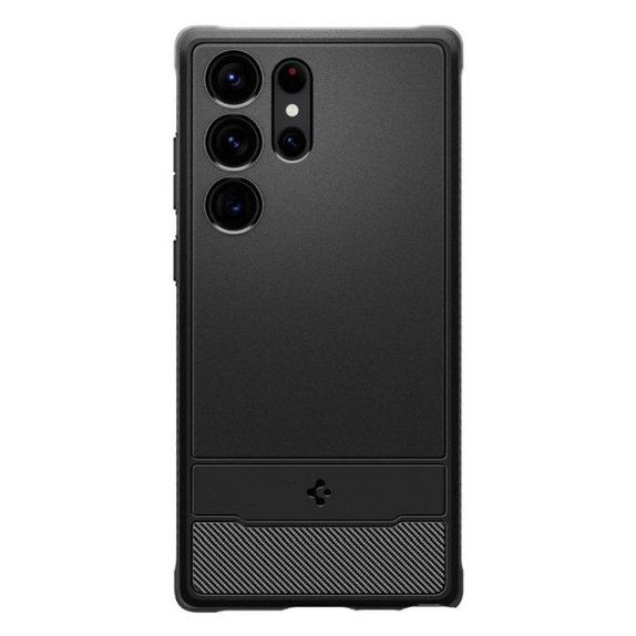 Θήκη Rugged Armor για Samsung S23 Ultra, Matte Black, Spigen