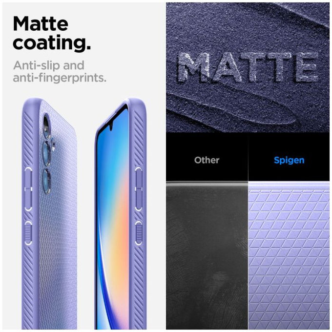 Θήκη Liquid Air για Samsung A34 5G | Awesome Violet | Spigen