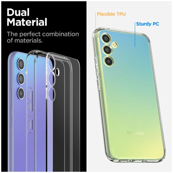 Θήκη Ultra Hybrid για Samsung A34 5G, Crystal Clear, Spigen