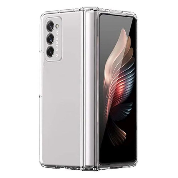 Θήκη σιλικόνης για Samsung Z Fold 2, Transparent, FixPremium