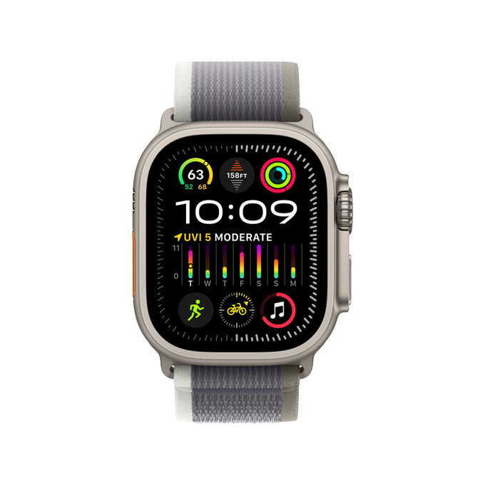 Λουράκι Trail Loop για Apple Watch | 42mm | 44mm | 45mm | 49mm | Γκρί | Gray | FixPremium