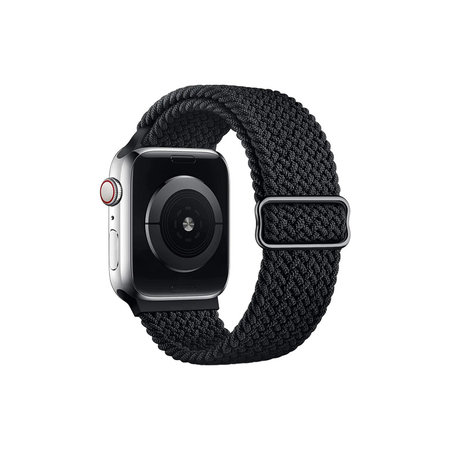 Λουράκι Solo Loop για Apple Watch | 42mm | 44mm | 45mm | 49mm | Μαύρο | Black | FixPremium
