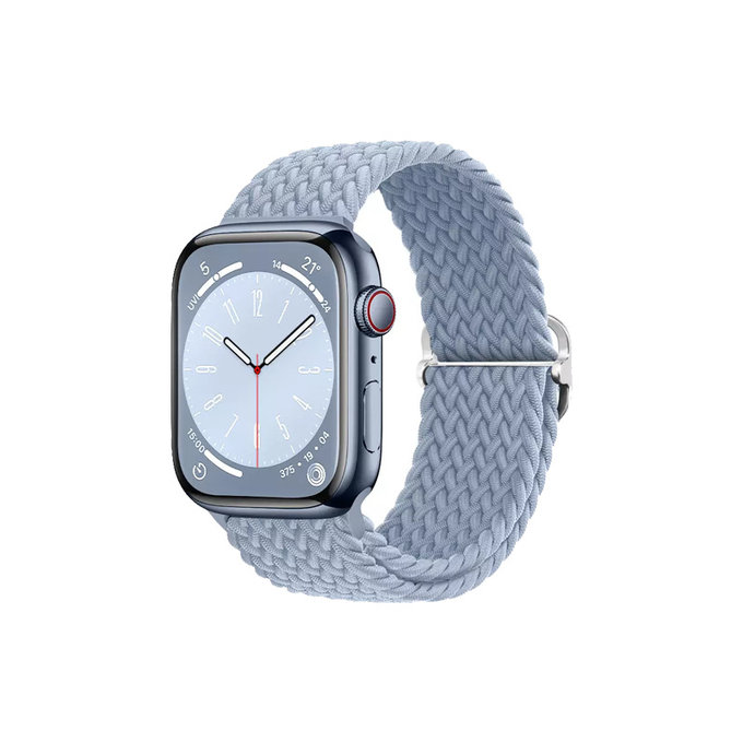 Λουράκι Solo Loop για Apple Watch | 42mm | 44mm | 45mm | 49mm | Light Blue | FixPremium