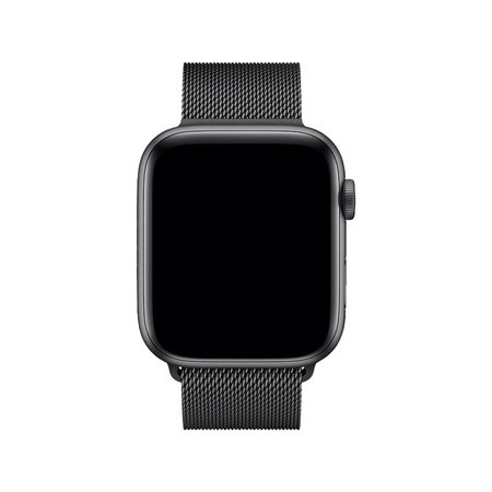 Λουράκι Milanese Loop για Apple Watch | 42mm | 44mm | 45mm | 49mm | Μαύρο | Black | FixPremium
