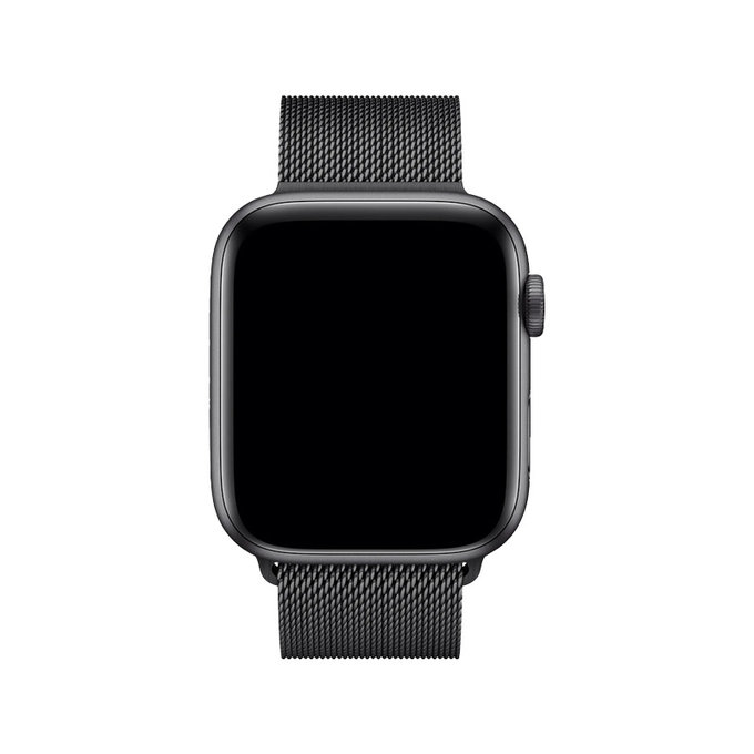 Λουράκι Milanese Loop για Apple Watch | 42mm | 44mm | 45mm | 49mm | Μαύρο | Black | FixPremium
