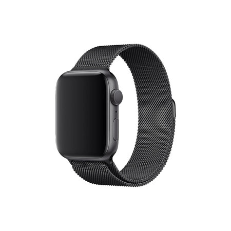 Λουράκι Milanese Loop για Apple Watch | 42mm | 44mm | 45mm | 49mm | Μαύρο | Black | FixPremium