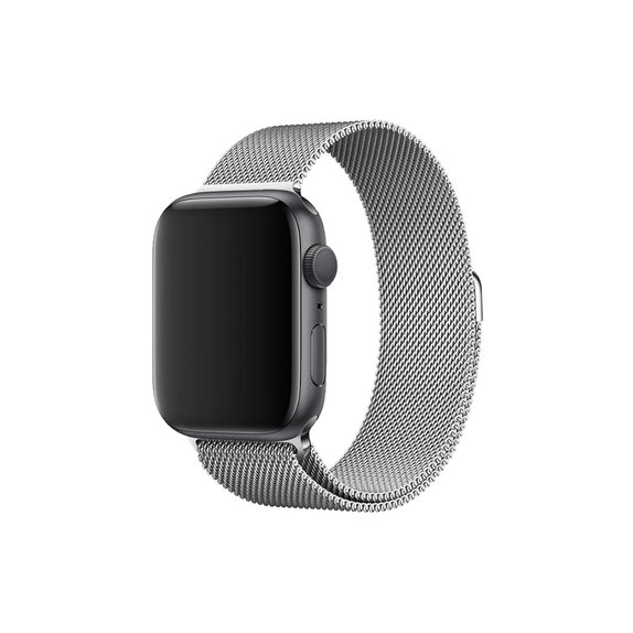 Λουράκι Milanese Loop για Apple Watch | 38mm | 40mm | 41mm | Ασημί | Silver | FixPremium
