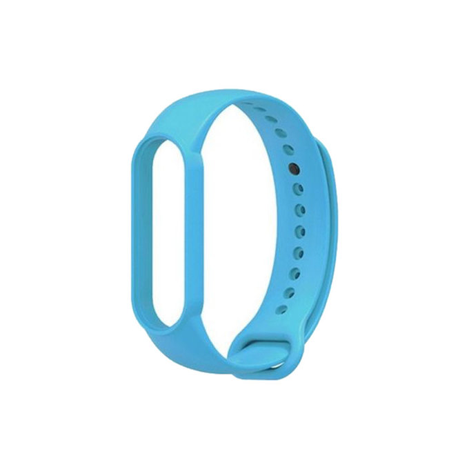 Λουράκι Σιλικόνης για Xiaomi Mi Band (5/6/7/7 NFC) | μπλε | Blue | FixPremium