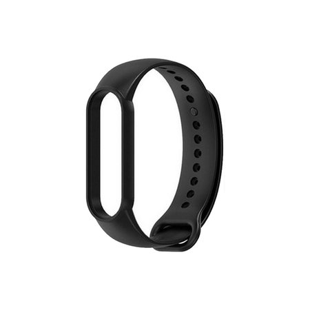 Λουράκι Σιλικόνης για Xiaomi Mi Band (5/6/7/7 NFC) | μαύρο | Black | FixPremium