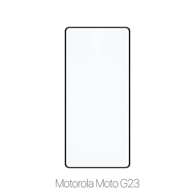 FullCover Glass - Προστατευτικό Γυαλί για Motorola Moto G23 | FixPremium