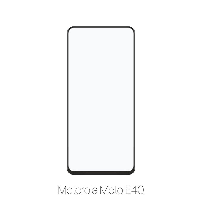 FullCover Glass - Προστατευτικό Γυαλί για Motorola Moto E40 | FixPremium