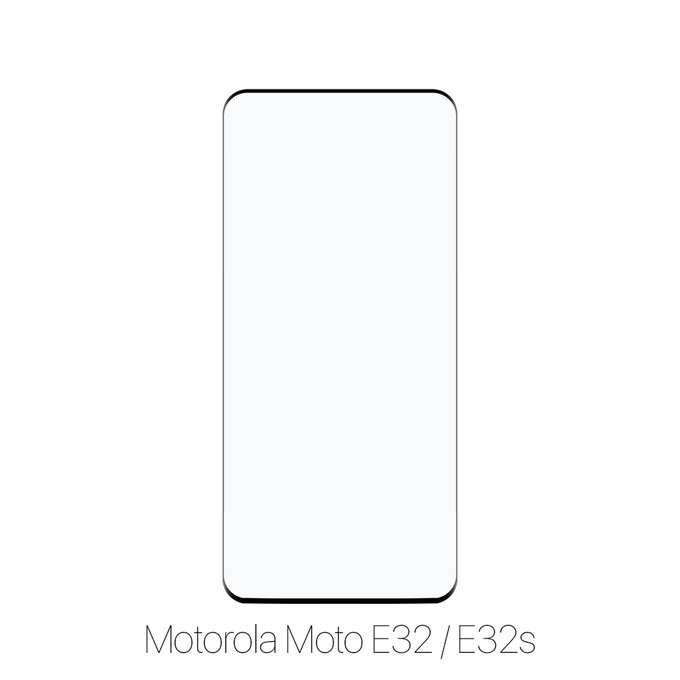 FullCover Glass - Προστατευτικό Γυαλί για Motorola Moto E32 | E32s | FixPremium