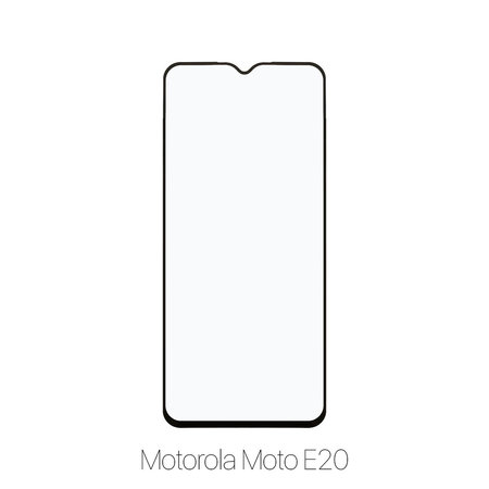 FullCover Glass - Προστατευτικό Γυαλί για Motorola Moto E20 | FixPremium