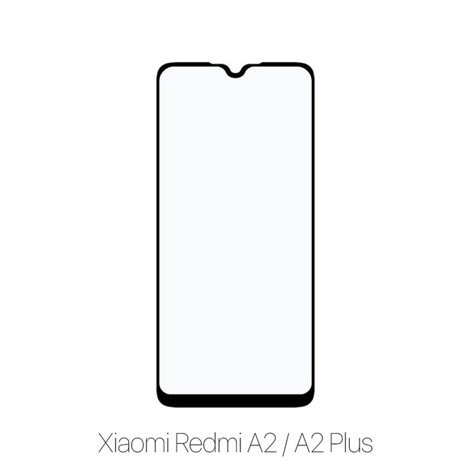 FullCover Glass - Προστατευτικό Γυαλί για Xiaomi Redmi A2 | A2 Plus | FixPremium