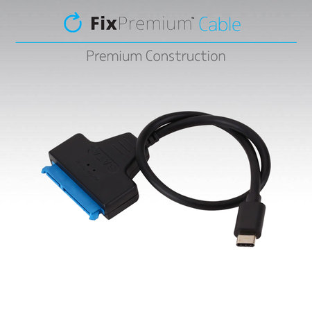 Καλώδιο USB-C / SATA 2.5" | Μαύρο | Black | FixPremium