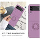 Θήκη δαχτυλιδιού για Samsung Z Flip 4, Μωβ, Purple, FixPremium