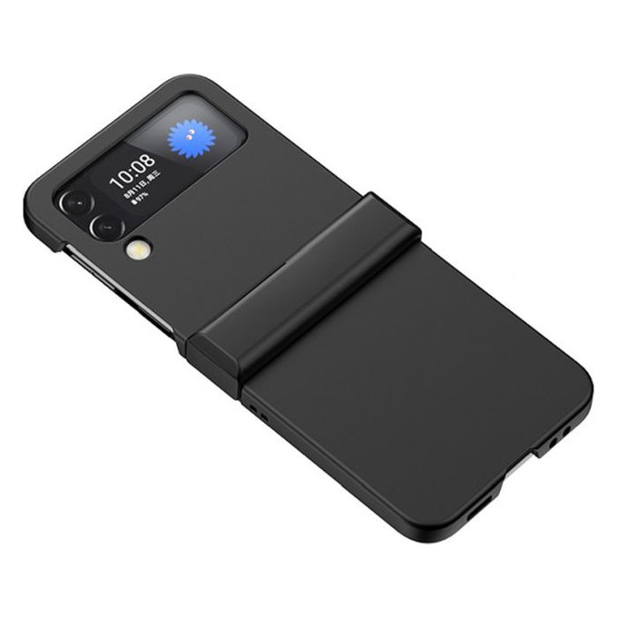 Θήκη Silicon για Samsung Z Flip 4 | Μαύρο | Black | FixPremium