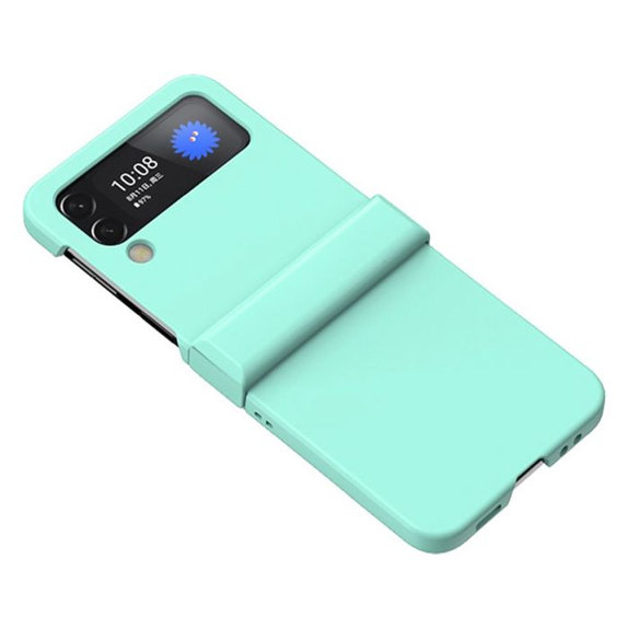 Θήκη σιλικόνης για Samsung Z Flip 4, Τουρκουάζ, Turquoise, FixPremium
