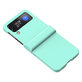 Θήκη σιλικόνης για Samsung Z Flip 4, Τουρκουάζ, Turquoise, FixPremium