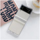 Θήκη σιλικόνης για Samsung Z Flip 4, Transparent, FixPremium