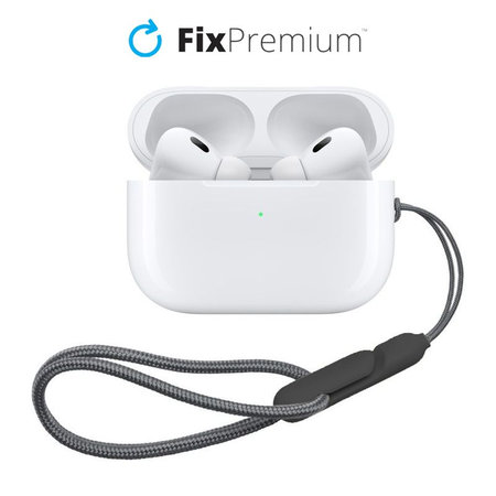Λουράκι για AirPods Pro 2, Μαύρο, Black, FixPremium