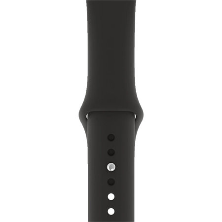 Σιλικόνης Λουράκι για Apple Watch | 42mm | 44mm | 45mm | 49mm | Μαύρο | Black | FixPremium