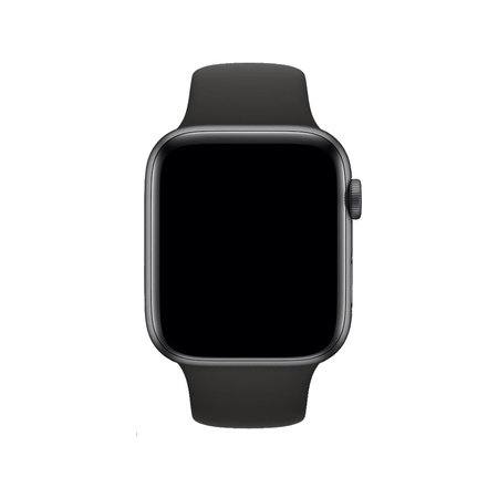 Σιλικόνης Λουράκι για Apple Watch | 42mm | 44mm | 45mm | 49mm | Μαύρο | Black | FixPremium