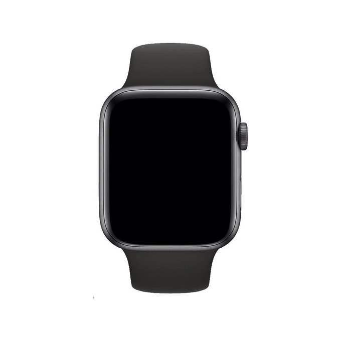 Σιλικόνης Λουράκι για Apple Watch | 38mm | 40mm | 41mm | Μαύρο | Black | FixPremium