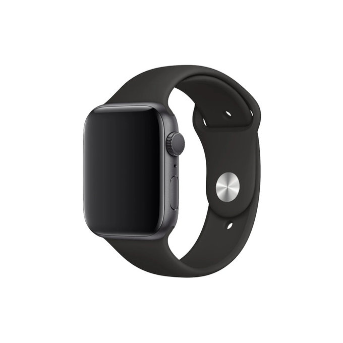 Σιλικόνης Λουράκι για Apple Watch | 38mm | 40mm | 41mm | Μαύρο | Black | FixPremium