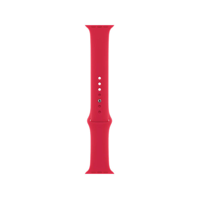 Σιλικόνης Λουράκι για Apple Watch | 38mm | 40mm | 41mm | Κόκκινο | Red | FixPremium