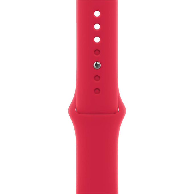 Σιλικόνης Λουράκι για Apple Watch | 38mm | 40mm | 41mm | Κόκκινο | Red | FixPremium
