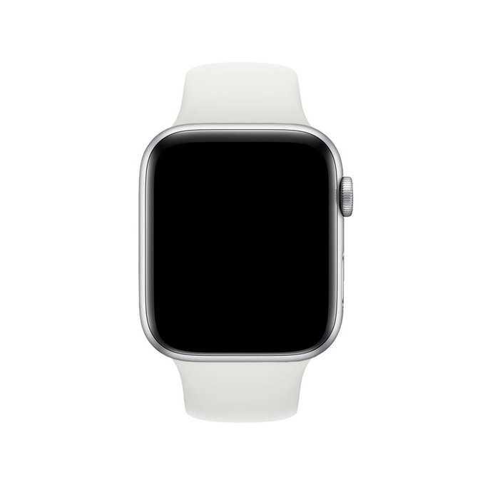 Σιλικόνης Λουράκι για Apple Watch | 42mm | 44mm | 45mm | 49mm | Λευκό | White | FixPremium