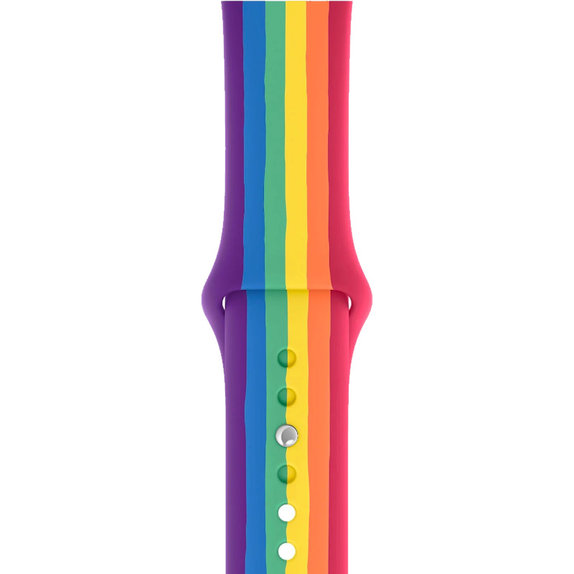 Σιλικόνης Λουράκι για Apple Watch | 42mm | 44mm | 45mm | 49mm | Pride | FixPremium