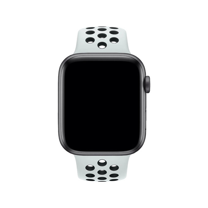 Σιλικόνης Αθλητικό Λουράκι για Apple Watch | 38mm | 40mm | 41mm | Λευκό | White | FixPremium