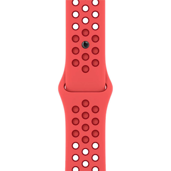 Σιλικόνης Αθλητικό Λουράκι για Apple Watch | 42mm | 44mm | 45mm | 49mm | Κόκκινο | Red | FixPremium